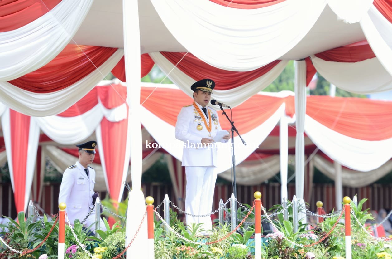 Peringatan HUT ke 55 Provinsi Lampung Terus Tingkatkan Pembangunan