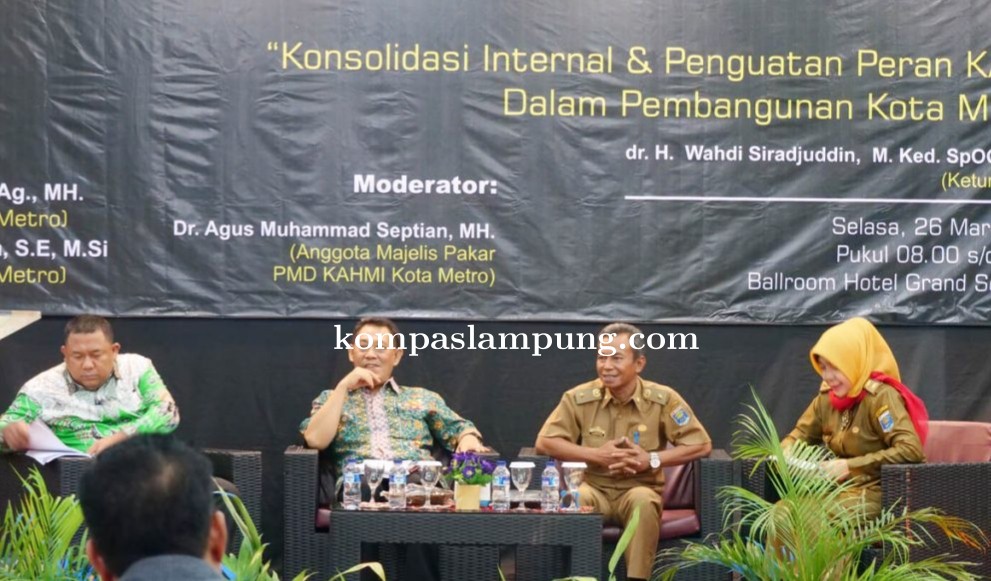 PMD KAHMI Kota Metro Gelar Dialog Interaktif dan Rapat Kerja