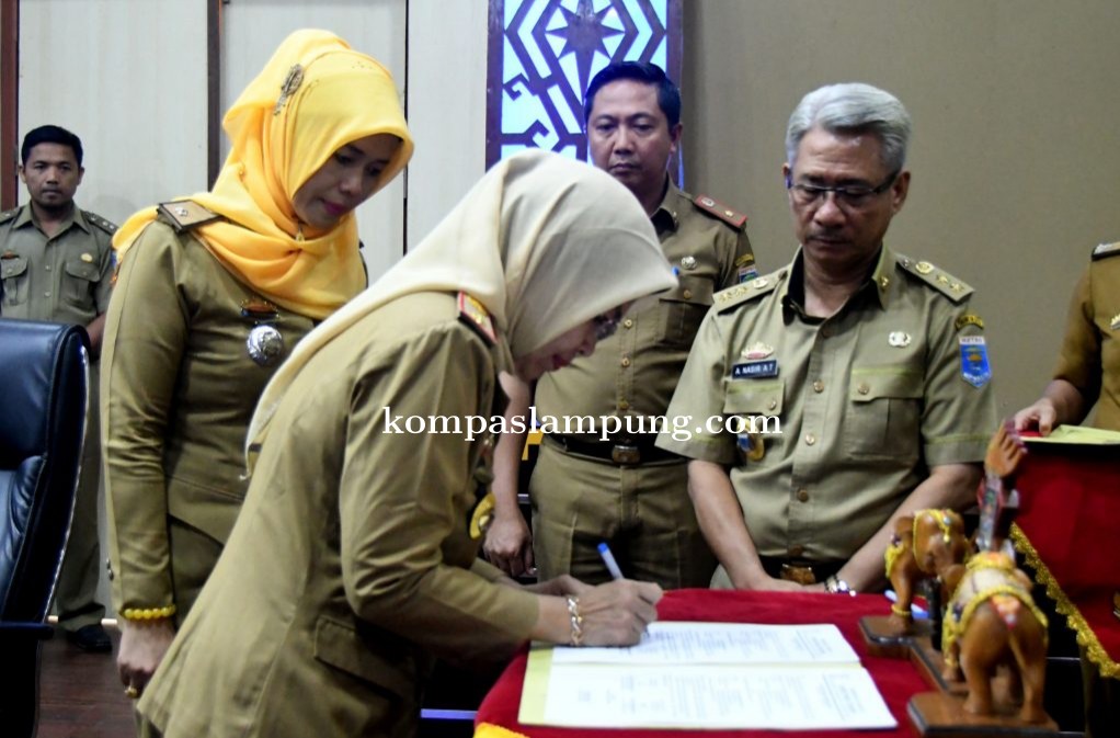 Lima ASN Kota Metro Resmi Duduki Jabatan Baru