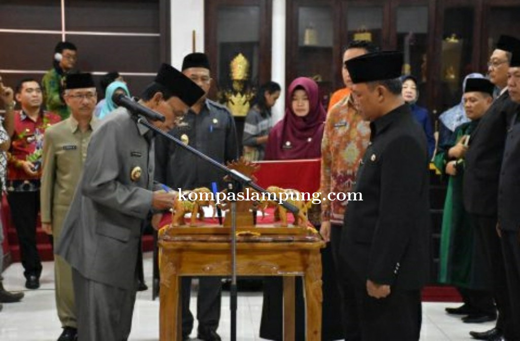 Inilah 7 Pejabat Esselon II di Pemkot Metro yang Dilantik