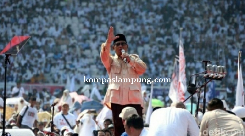 Jika Kecurangan Dilanjutkan, Prabowo Pimpin Sendiri Gerakan Kedaulatan Rakyat