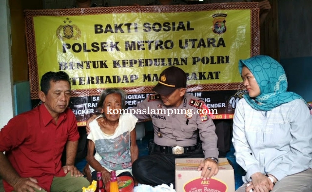 Mempererat Talisilaturahmi, Polsek Metro Utara Bakti Sosial