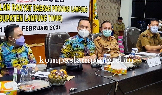 Reses DPRD Lampung,  Infrastruktur Menjadi Salah Satu Prioritas