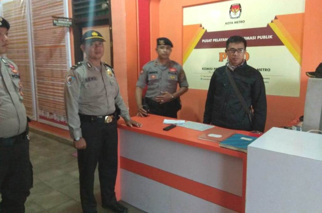 Amankan Pemilu 2019, Polres Metro Selalu Kontrol KPU