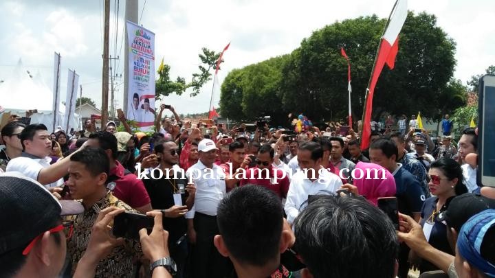 Presiden Jokowi: Jalan Tol Bakter Buka Perekonomian Lampung