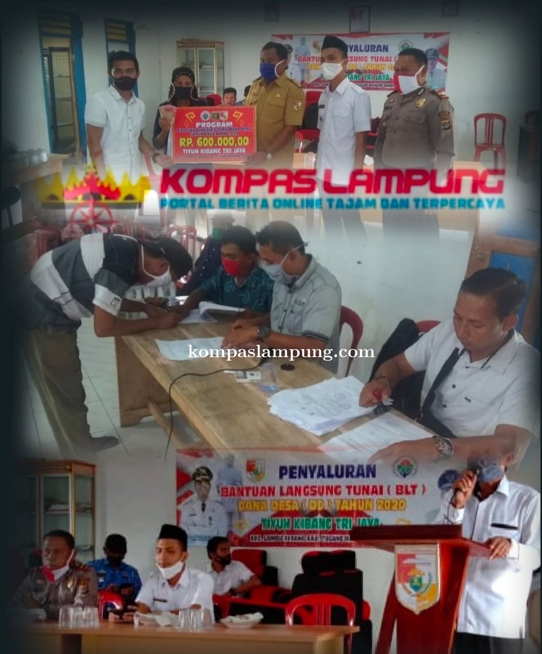 Tiyuh kibang Tri Jaya Realisasikan BLT-DD Tahap Dua Kepada  149 Kepala Keluarga