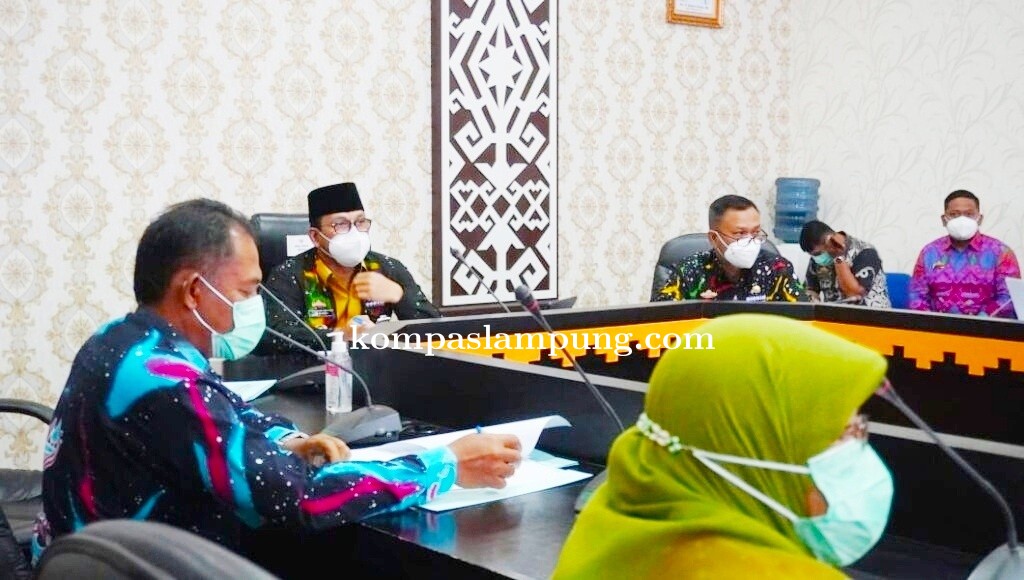 Walikota Metro Pimpin Rakor PAD Sektor Pajak Bumi Bangunan