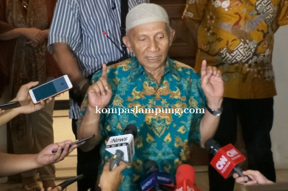 Amien Rais: PAN Tidak Akan Membelot Dari Koalisi Prabowo-Sandi