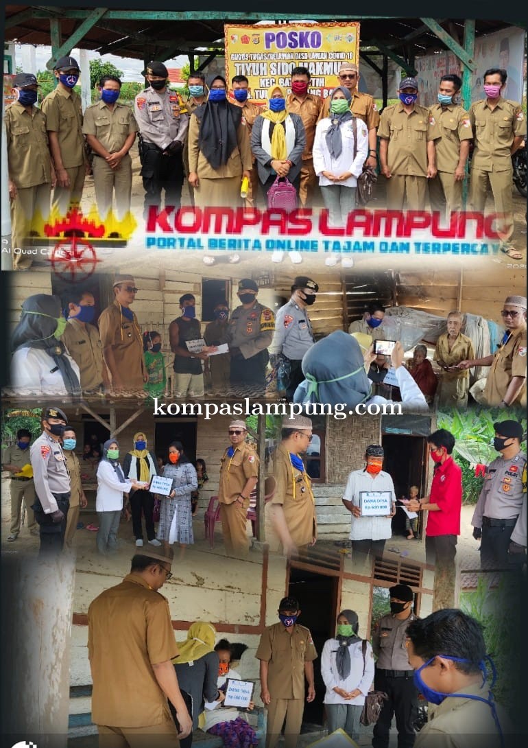 Agar Tepat Sasaran BLT-DD Tiyuh Sidomakmur Dibagikan Secara Dor To Dor Kepada 19 KK
