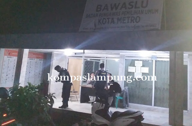 Jelang Pileg dan Pilres 2019, Bawaslu Dilakukan Pengamanan Sat Sabhara Polres Metro