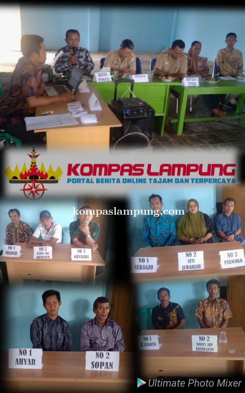 Inilah Calon Terpilih Anggota BPT Marga Sari Kecamatan Batu Putih Periode 2019-2024