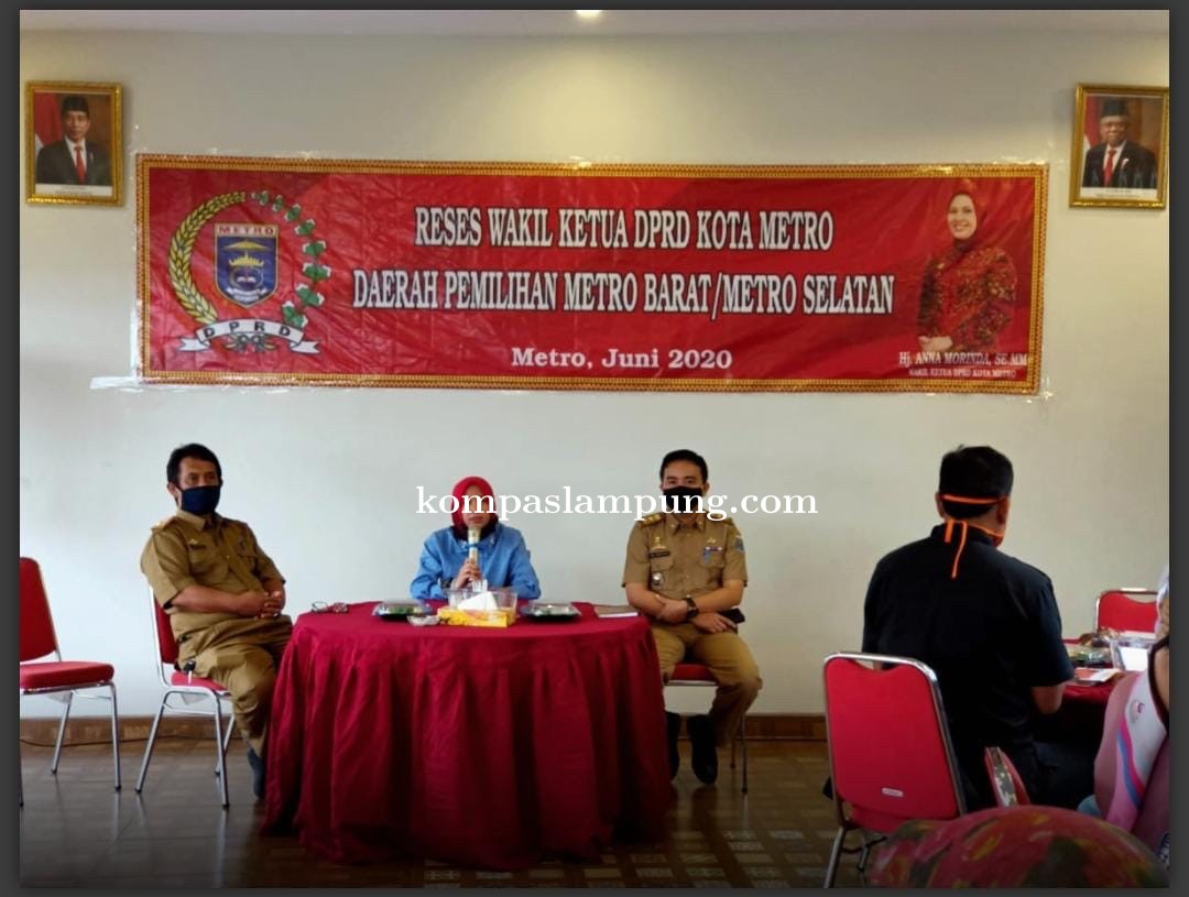 DPRD Kota Metro Gelar Reses, Protokol Kesehatan Tetap Diterapkan