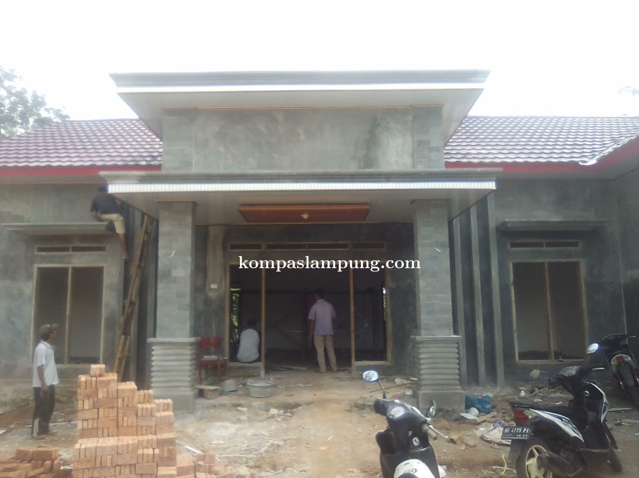 Desa Sumber Agung Kec. Batanghari Lamtim Salurkan Dana Desa (DD) Untuk Infrastruktur Pembangunan