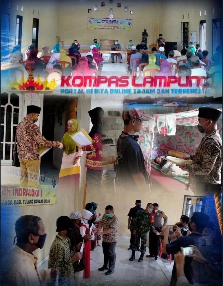 BLT Dari Dan Desa Tiyuh Indraloka1 Disalurkan Ke 120 KK Penerima