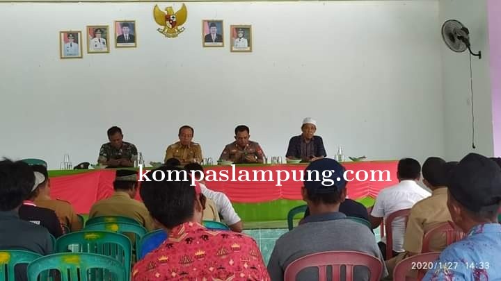 Kapolsek Way Serdang Iptu Suldi  Membahasan Kesepakatan Batas Waktu Hiburan Malam