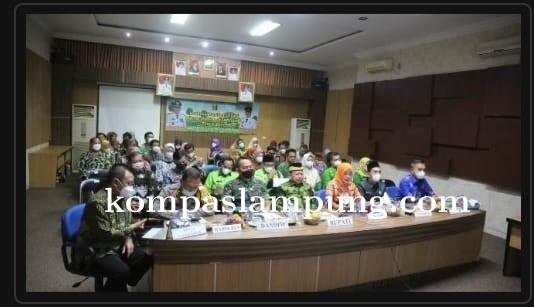 Bupati Lampung Timur Hadiri Verifikasi Layak Anak Secara Virtual