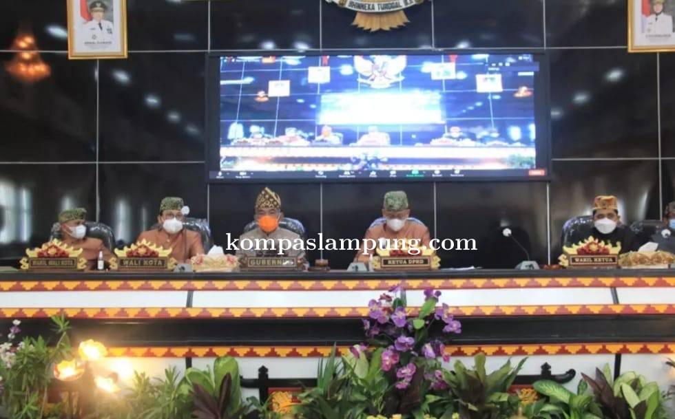 DPRD Gelar Sidang Paripurna Untuk Memperingati Hari Jadi Kota Metro Yang Ke 84