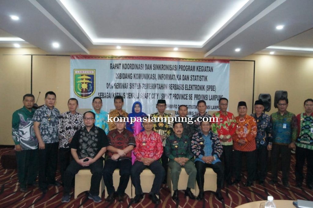 Rakor Sinkronisasi Program Bidang Kominfotik dan SPBE Provinsi Lampung