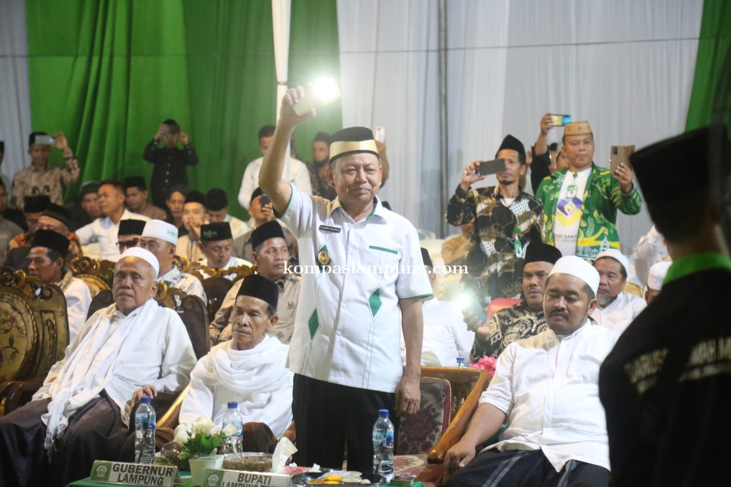 Bupati Lampung Timur Hadiri Acara Syukuran Atas Diraihnya Juara Umum Pocil Tingkat Propinsi Lampung