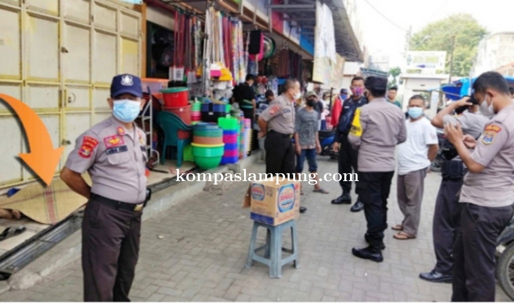Pasar eks Kopindo Metro Digegerkan Penemuan Jasad 