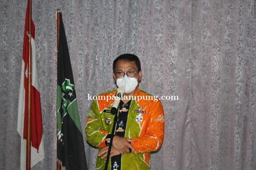 Walikota Metro Hadiri KAHMI Rakorwil Lampung