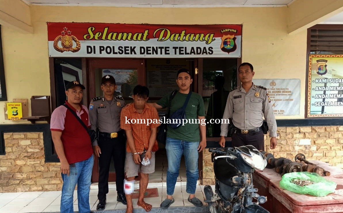 Polsek Dente Teladas Tangkap Pelaku Curas Yang Merupakan Pelaku Curat Dua TKP