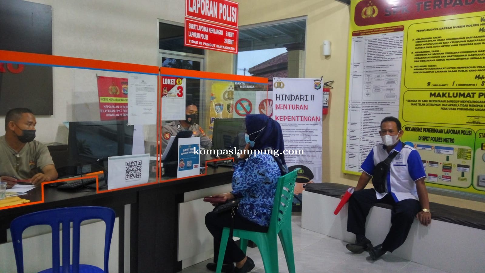 Diduga Lakukan Pemerasan, Kepsek SD N 1 Metro Pusat Laporkan Oknum Wartawan Ke Polres Metro