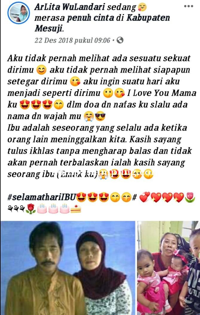 Keriuhan Hari Ibu Muncul Di Media Sosial. 