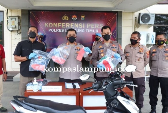 Kapolres Lampung Timur Gelar Konferensi Pers Terkait Penangkapan Penculik Pelajar SD di Pasir Sakti