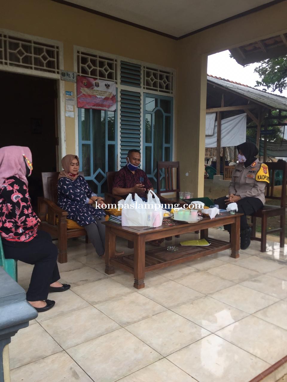 Serap Aspirasi UMKM, Kapolres dan Kadis Kop UMKM Kota Metro Kunjungi Produsen Susu Telaga Rizqy