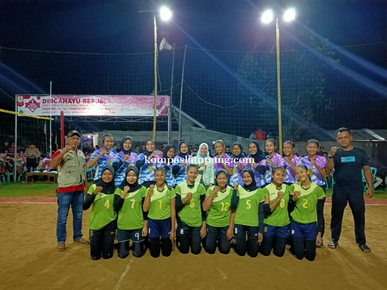 Anna Morinda Secara Resmi Tutup Tournament Volleyball GPC Cup 2020
