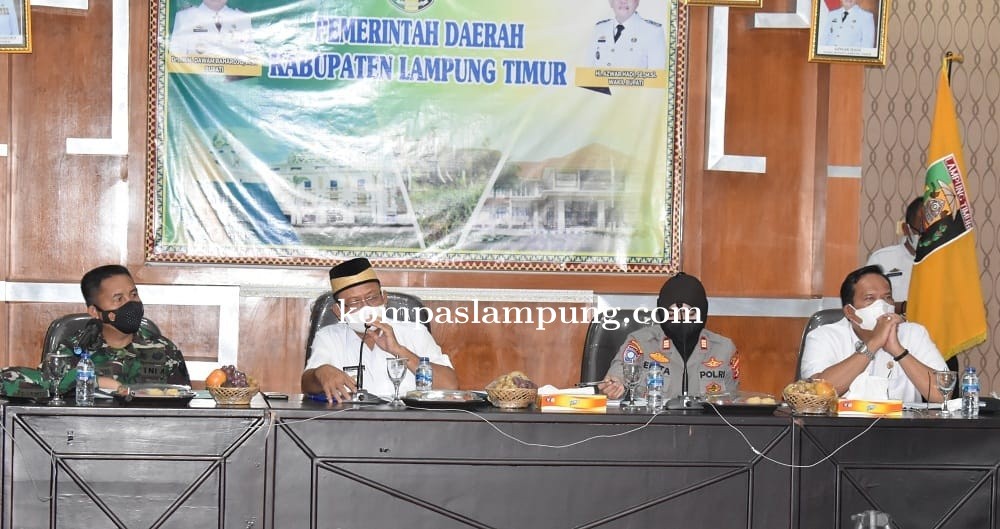 Pemkab Lampung Timur Gelar Rapat Persiapan HUT RI Ke-76   