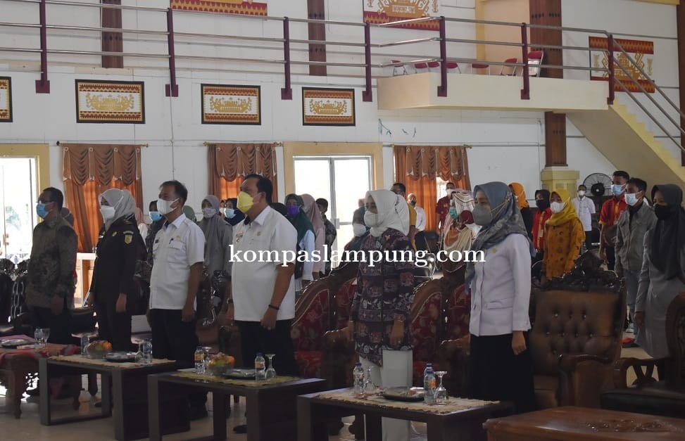 Wakil Bupati  Buka Acara Pelatihan UMKM  DI Gedung Pusiban LAMTIM