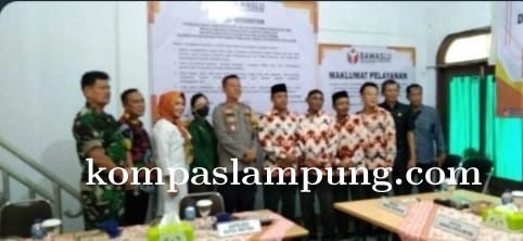 DPRD Kota Metro Berikan Aprisiasi Rencana Kerja Bawaslu Untuk Pemilu Tahun 2024