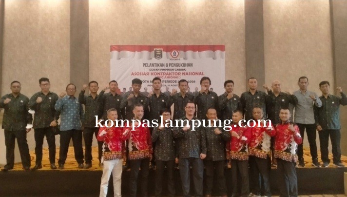 Walikota Yang Diwakili Asisten II Hadiri Pelantikan DPC ASKONAS Kota Metro 