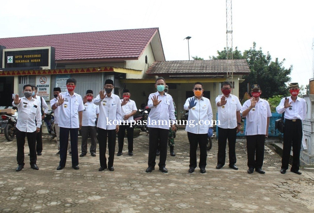 Bupati Lamtim Hi. Zaiful Bokhari Hadiri Operasi Pasar Bersubsidi