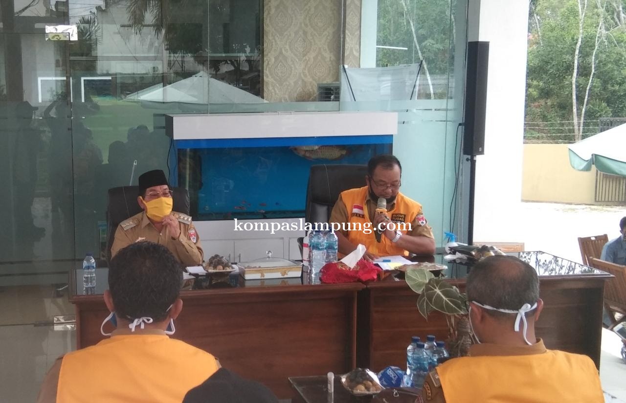 240 Kepala Keluarga Di Empat Kecamatan Mesuji Menerima BSPS Tahap Pertama Dari Pemkab Mesuji