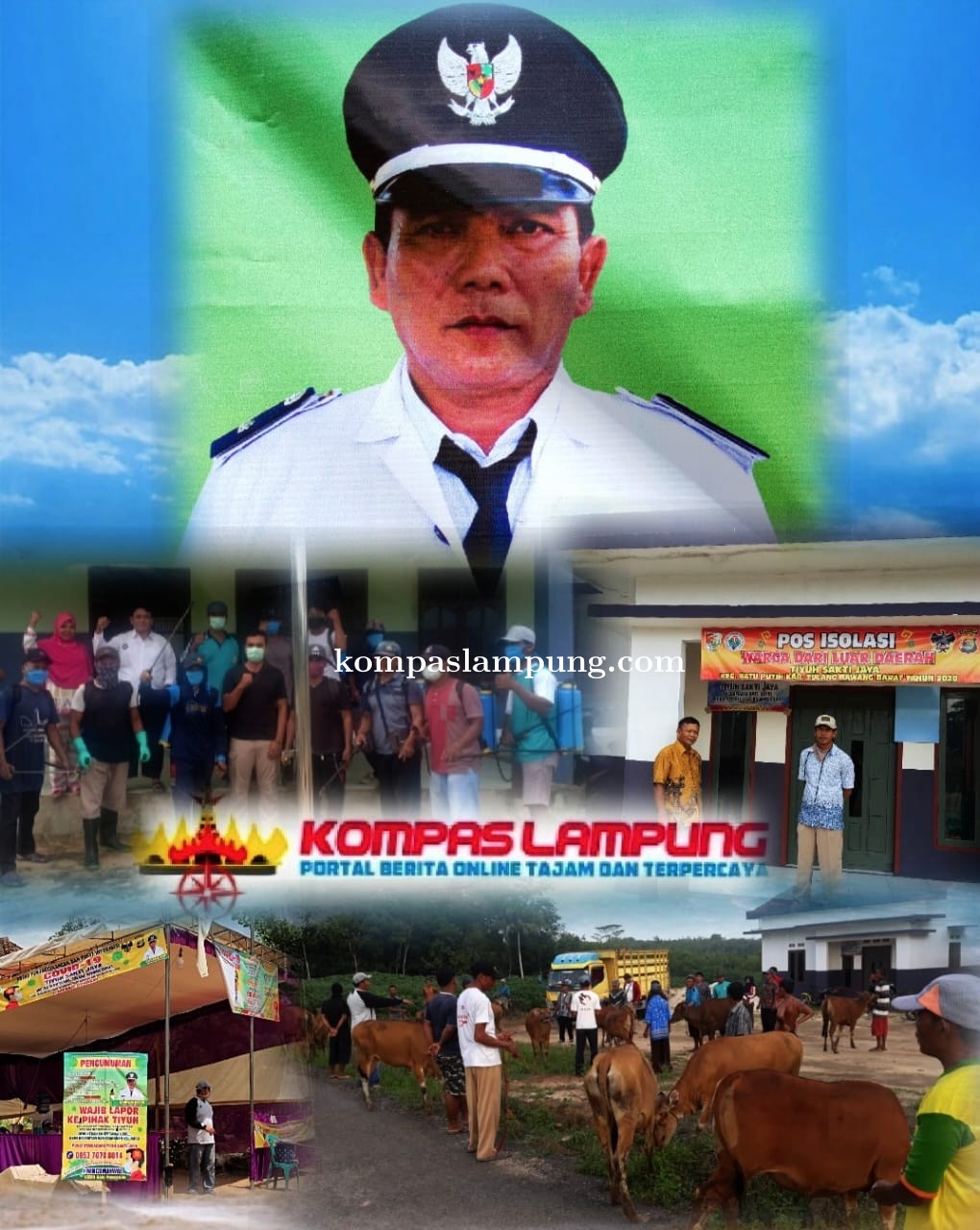 Realisasi Dana Desa Tahap Ke Satu Tiyuh Sakti Jaya Berikan Bantuan Langsung Tunai Dan 18 Ekor Sapi