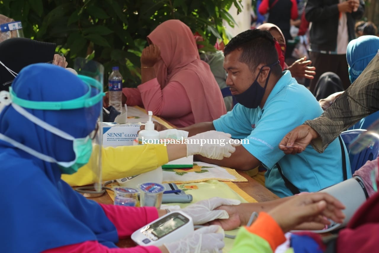 Warga Metro Senang WaRu Gelar Medical Chek Up Gratis Di PAYUNGI