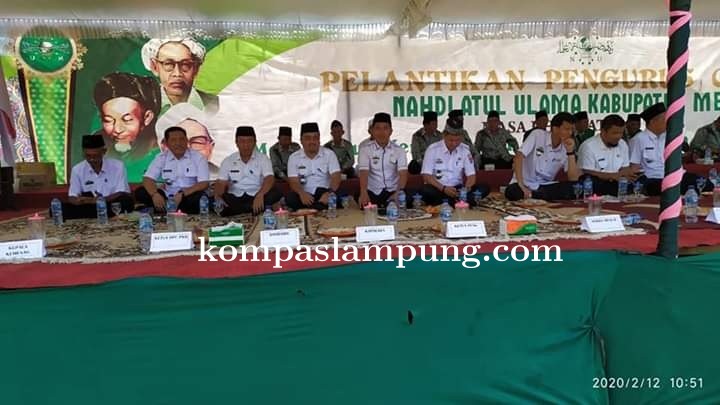 Pelantikan Pengurus Cabang NU Dan Pengajian Akbar Di Kab Mesuji