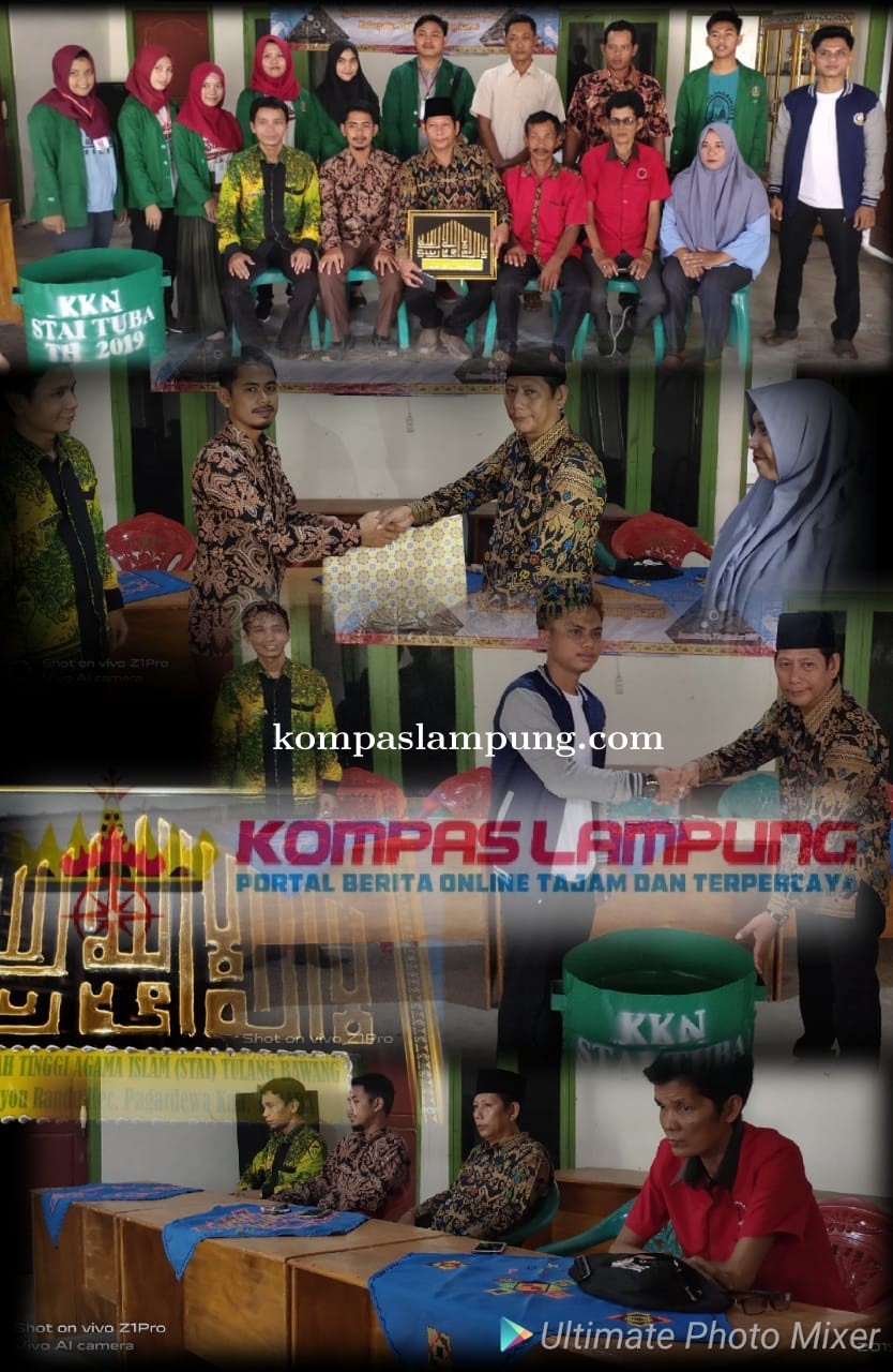 Pelepasan KKN STAI  Tulang Bawang  Tahun 2019 di Tiyuh Pancamarga