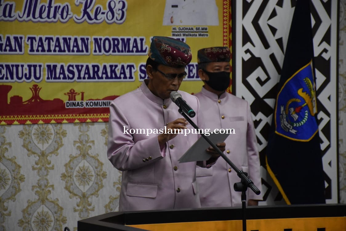 Perayaan Virtual HUT Ke-83 Kota Metro, Mendapat Kritikan Wakil Walikota Metro
