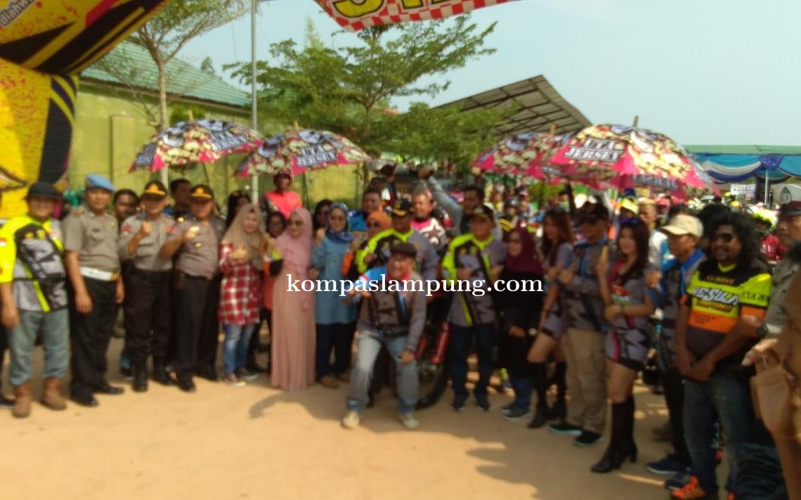 Plt Bupati Mesuji, Hi. Saply TH Membuka Secara Langsung Adventure Motor