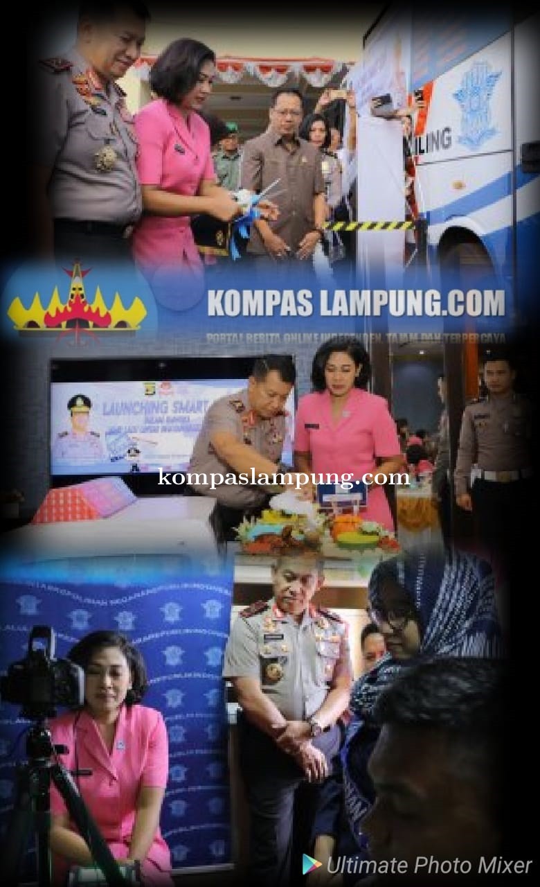 Polda Lampung Resmikan Launching Smart SIM