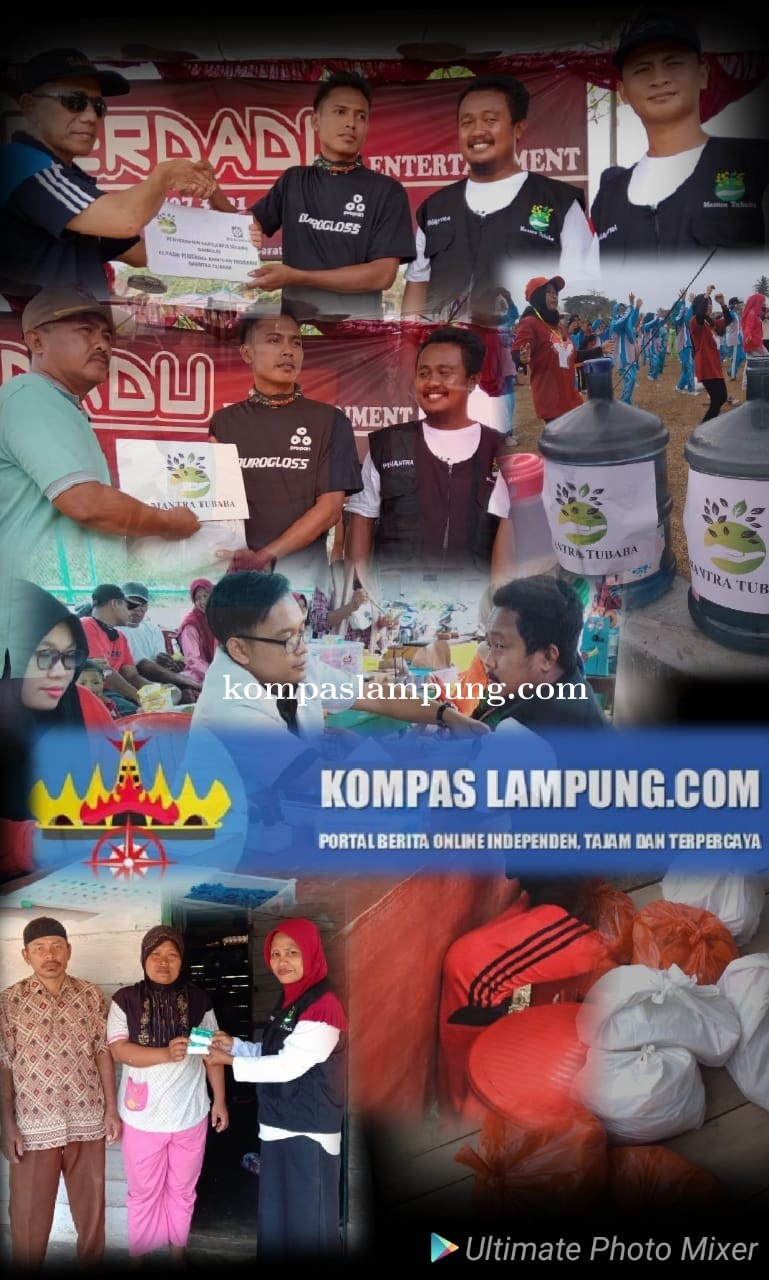 Program Mantra Tubaba Berikan Bantuan Kursi Roda Dan Kartu BPJS Kepada Warga Tiyuh Tunas Jaya