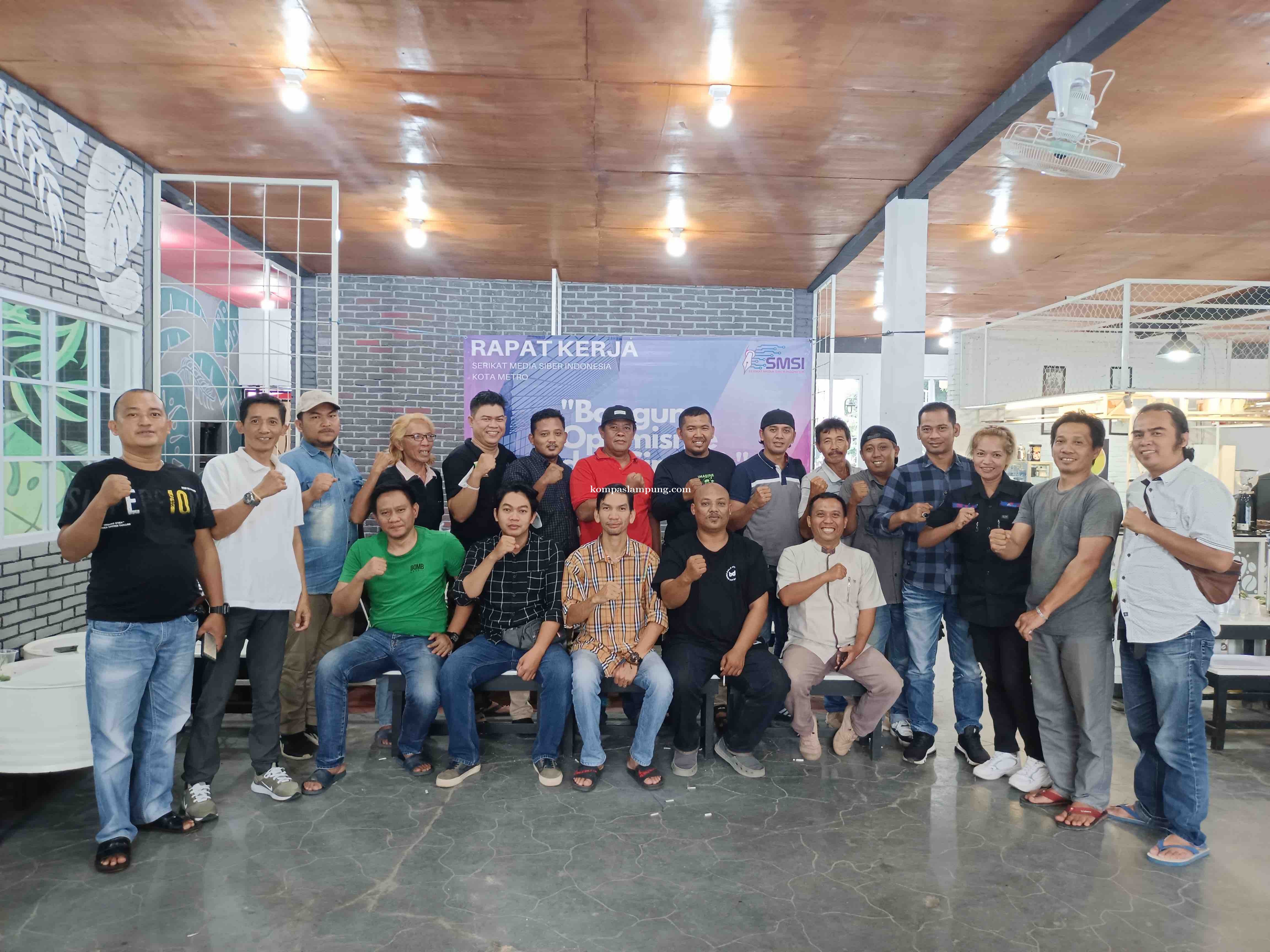 Buka Raker SMSI Kota Metro Tahun 2022, Ini Pesan Ketua SMSI Propinsi Lampung