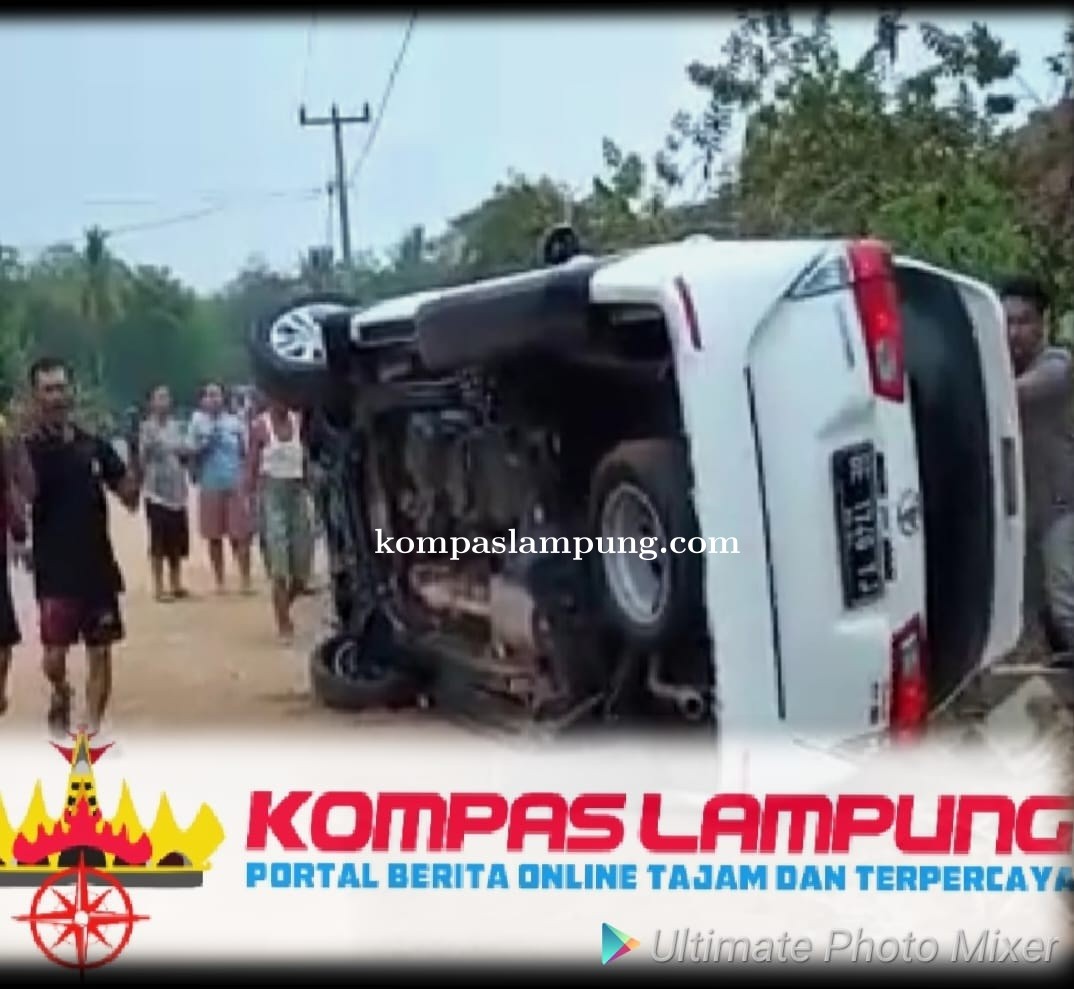 Randis Camat Lambu Kibang Tubaba Alami Kecelakaan