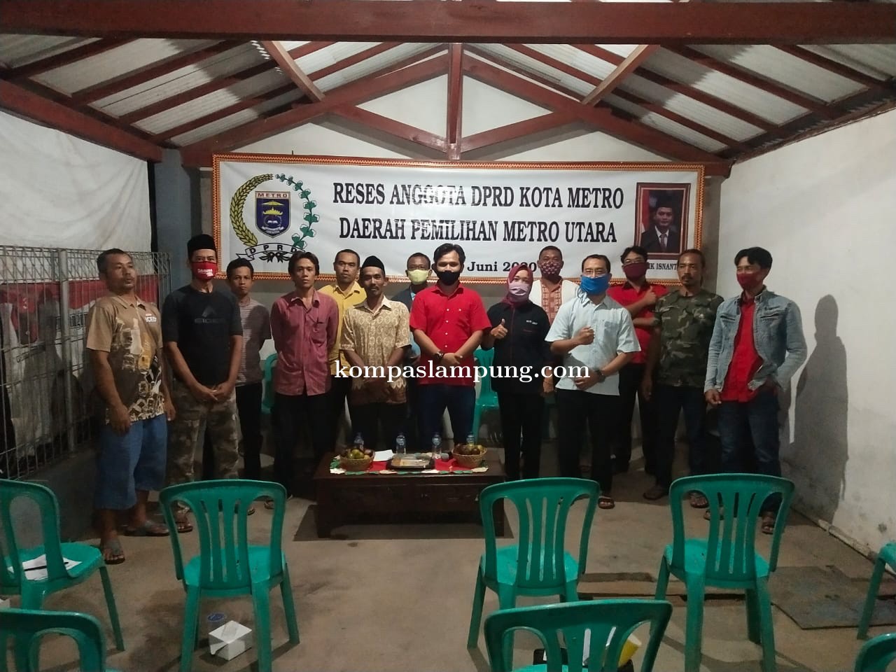 Reses Anggota DPRD Fraksi PDIP Dapil II Kota Metro, Masih Didominasi Keluhan Bansos