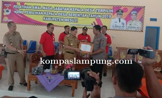Kabupaten Mesuji Menggelar Pelatihan Kepala Desa  Guna Meningkatkan SDM