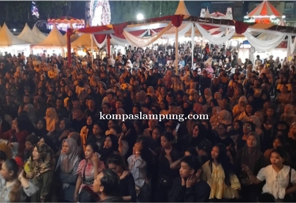 Pesta Rakyat Ultah Kota Metro Di Samber Park Padat Pengunjung 